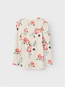 NAME IT Blomster Bluse Holly Peyote Melange